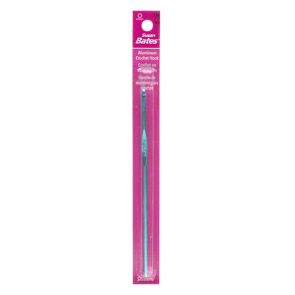 Susan Bates Silvalume 5.5" Crochet Hook U.S. D/3 (3.25 mm)