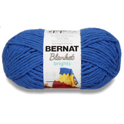 Bernat Blanket Brights Yarn (300g/10.5oz) Royal Blue