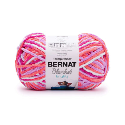 Bernat Blanket Brights Yarn (300g/10.5oz) Neon Sherbet