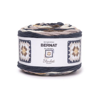 Bernat All In One Blanket Granny Yarn (240g/8.5oz) Asphalt