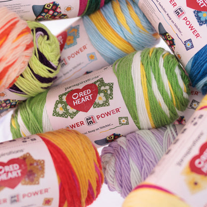 Red Heart All In One Flower Power Yarn (250g/8.8oz) All Variants