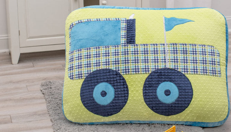 Image of Monster Truck Floor Pillow thumbnail