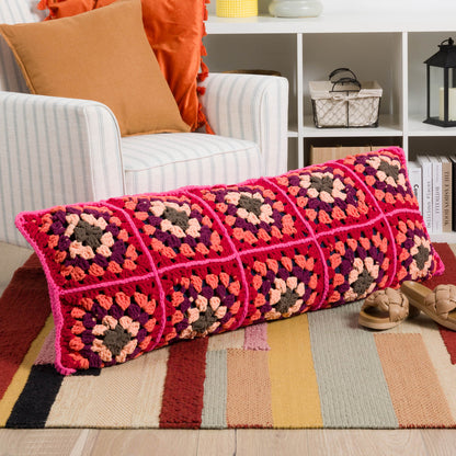 Bernat Crochet Square Serenity Body Pillow Bernat Crochet Square Serenity Body Pillow