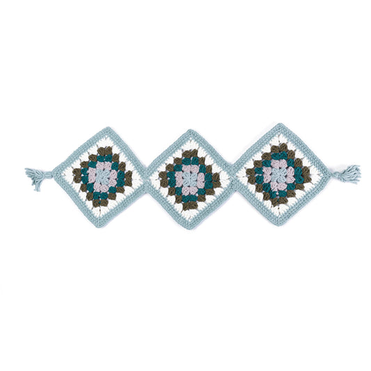 Bernat Crochet Diagonal Delight Table Runner
