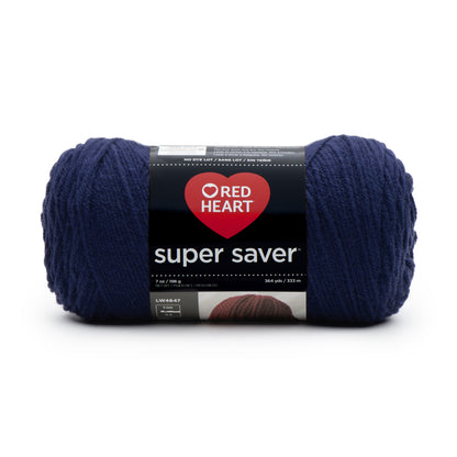 Red Heart Super Saver Yarn Soft Navy