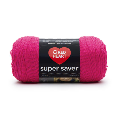 Red Heart Super Saver Yarn Shocking Pink