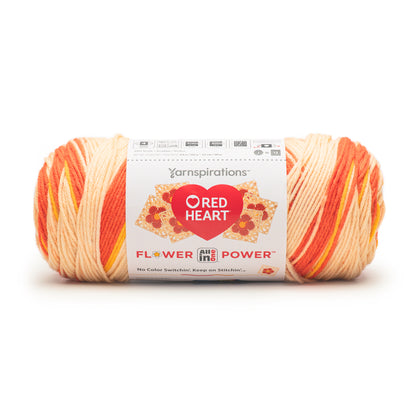 Red Heart All In One Flower Power Yarn (250g/8.8oz) Rosy Disposition