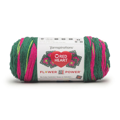 Red Heart All In One Flower Power Yarn (250g/8.8oz) Hyacinth Bucket