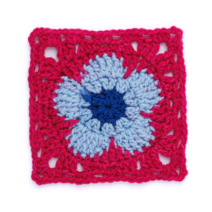 Red Heart All In One Flower Power Yarn (250g/8.8oz) Cornflower