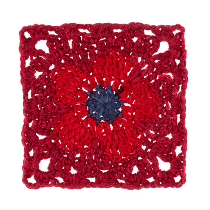 Red Heart All In One Flower Power Yarn (250g/8.8oz) Burgundy Blossom