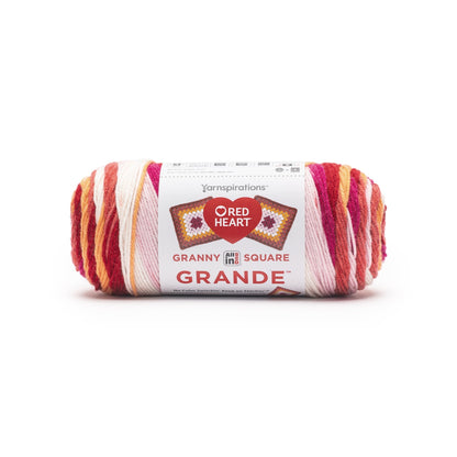 Red Heart All In One Granny Square Grande Yarn (250g/8.8oz) Fantabulous