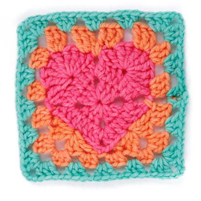 Red Heart All In One Sweet Hearts Yarn (250g/8.8oz) Candy Heart
