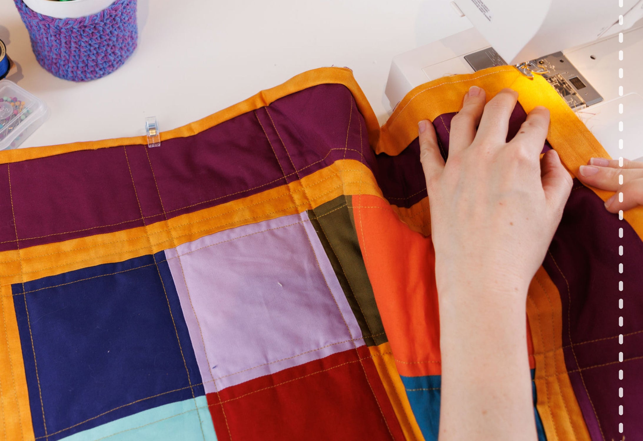 How to bind a quilt