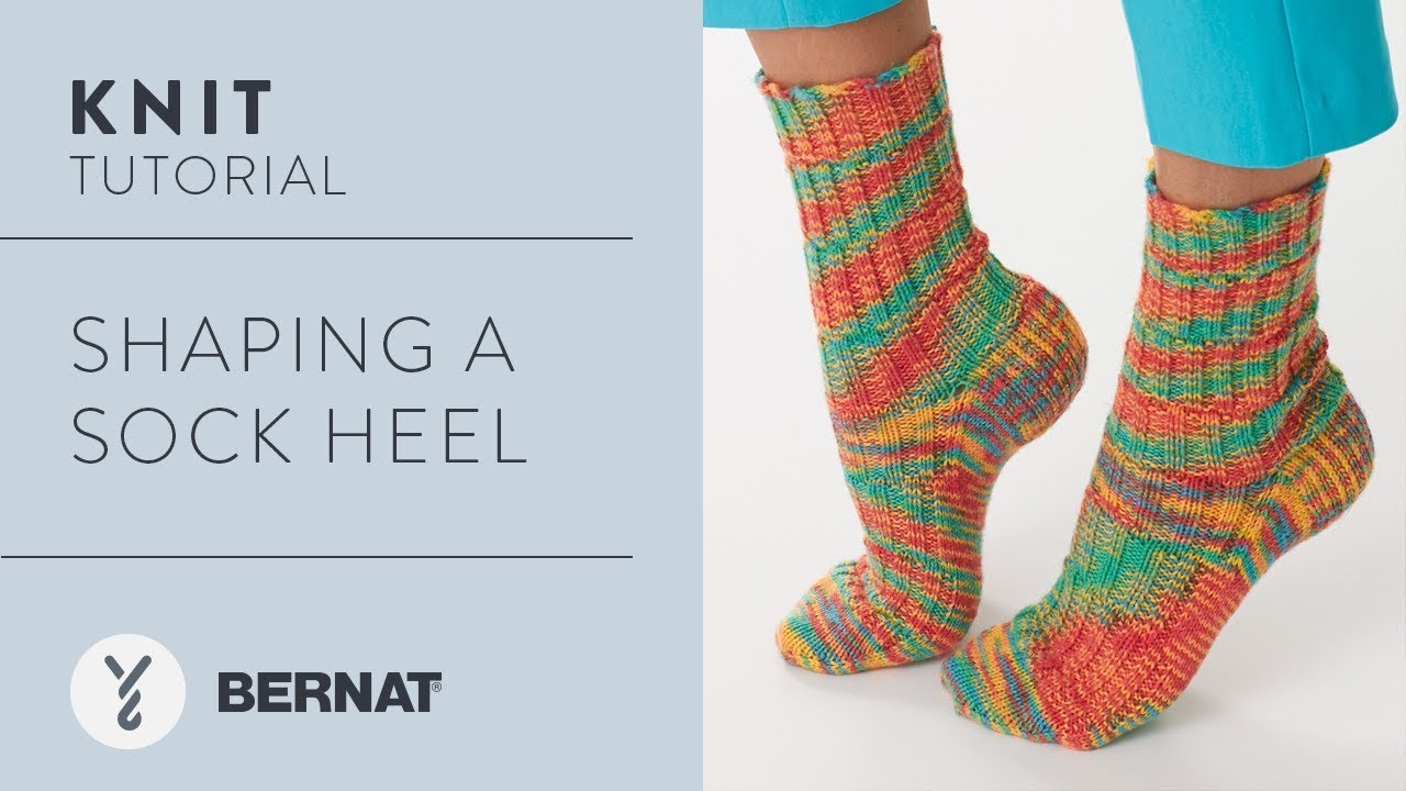 Shape a Sock Heel Thumbnail
